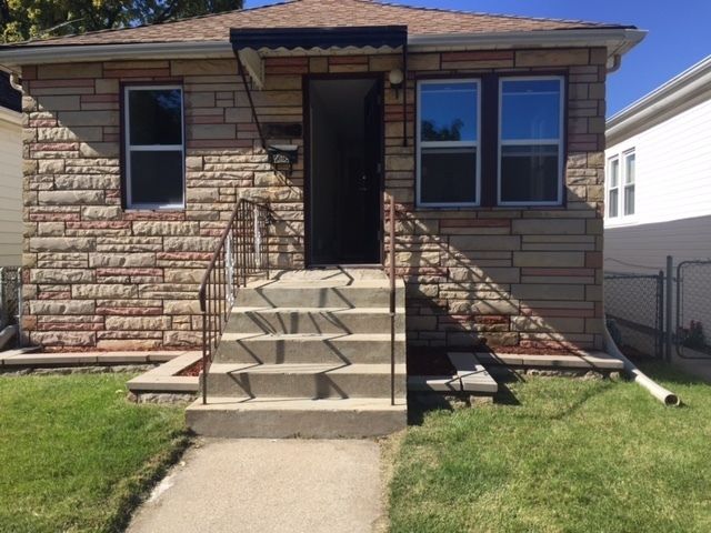 house covered in permastone