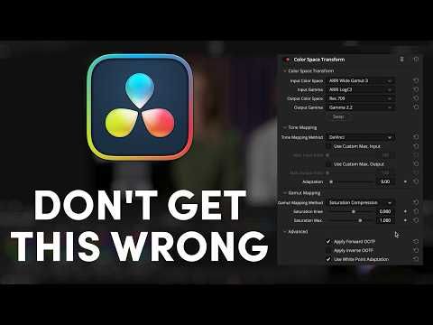 DON'T grade in DaVinci Resolve Until You Watch This