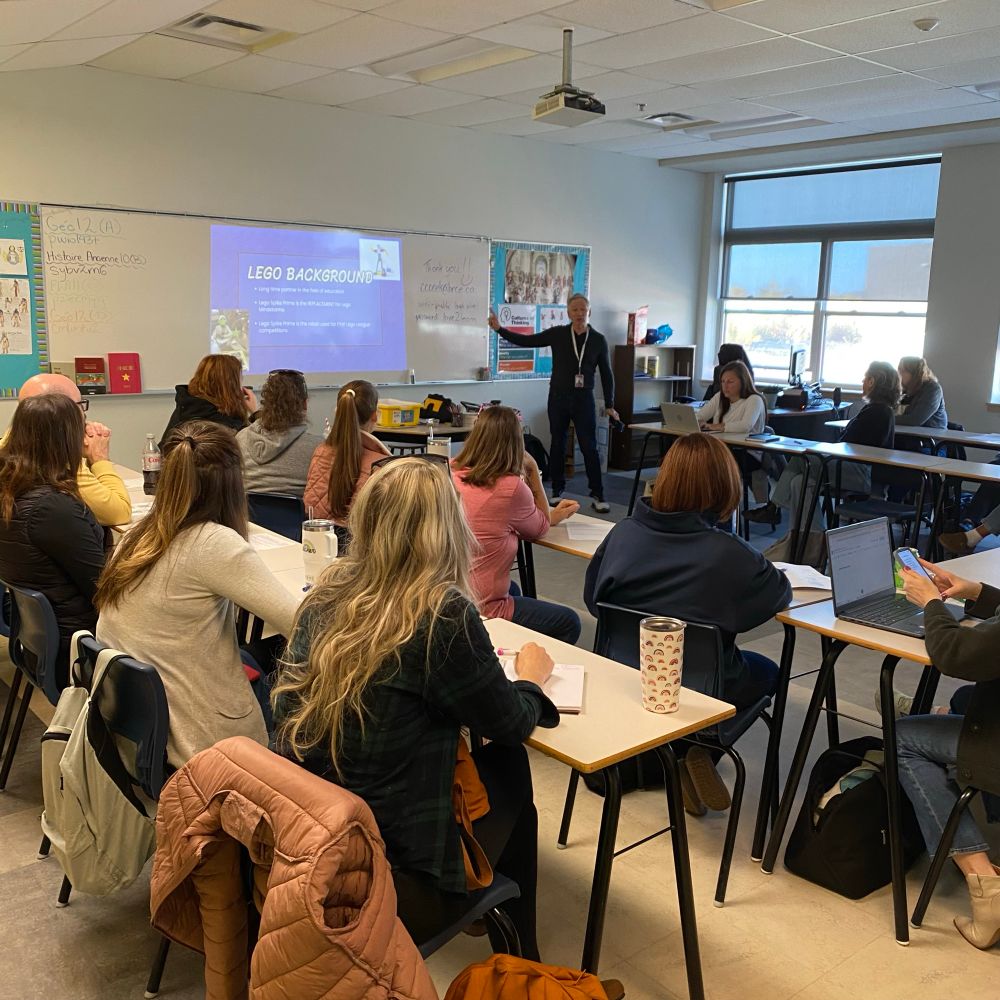 Chris Cocek presenting at MTA conference 