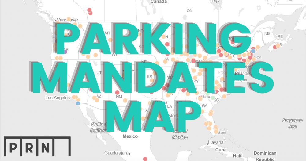 Parking Mandates Map - Parking Reform Network