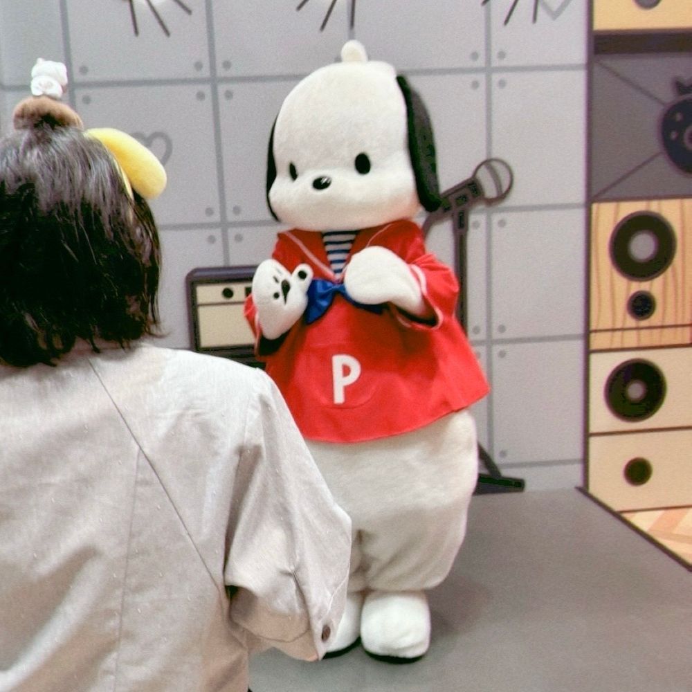 ポチャッコのかわいさに脳がショートして立ち尽くすODN
そんなODNに対してどうしたらいいかわからない様子のポチャッコ