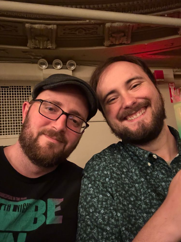 Me and my partner at Waiting for Godot