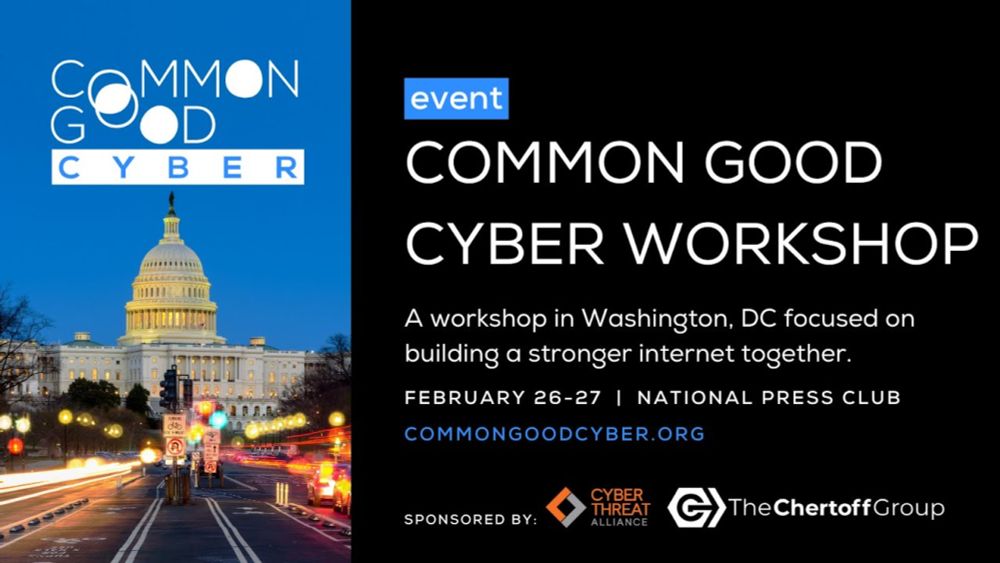 Common Good Cyber Workshop - February 26, 2024