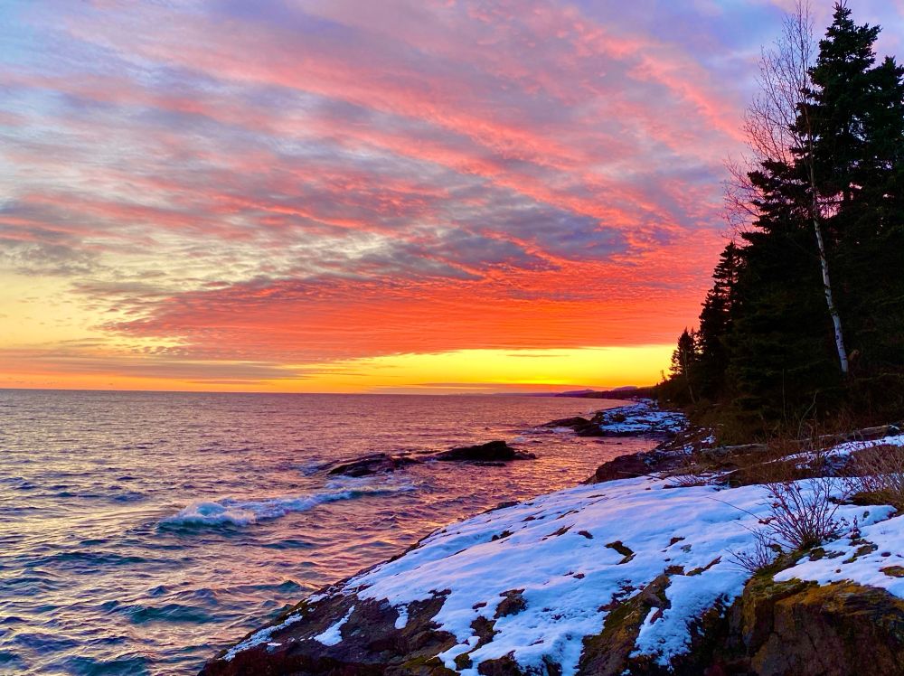 Sunset at Lake Superior 