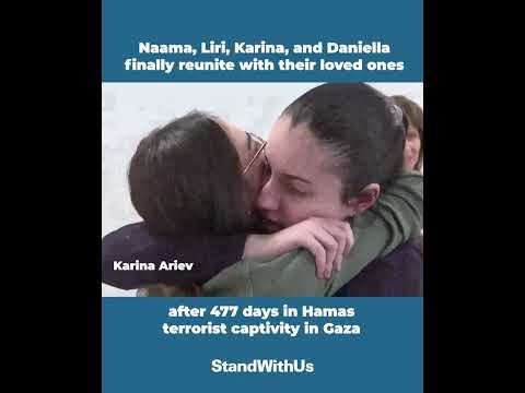 Liri Albag, Daniella Gilboa, Karina Ariev, and Naama Levy reunite with loved ones