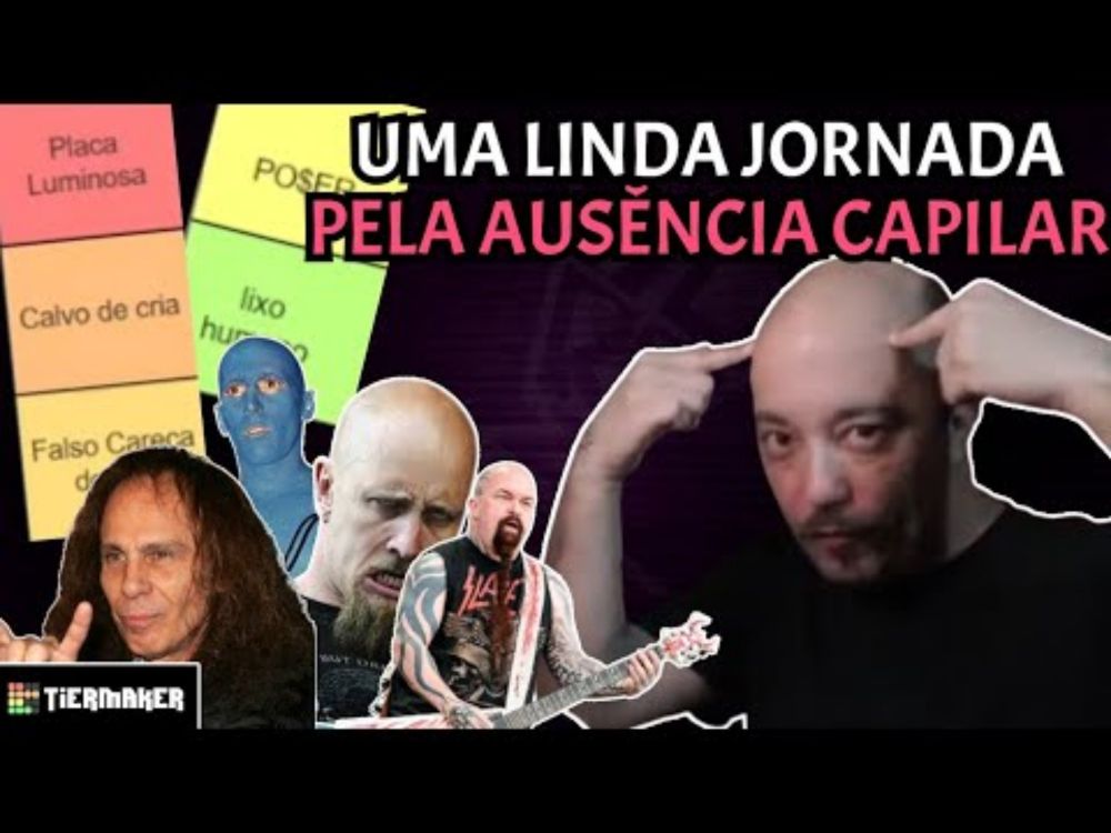 Quem é o MAIOR CARECA DO HEAVY METAL? Fizemos a TIERLIST DEFINITIVA para DESCOBRIR | Rafael Mordente