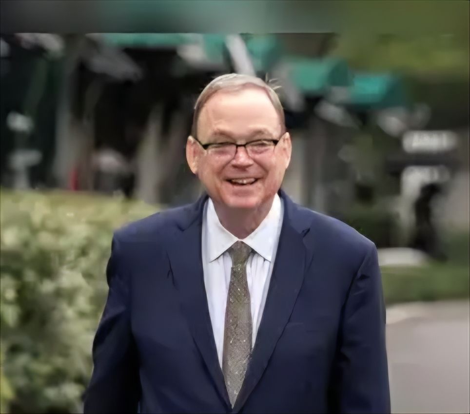 A photo of Kevin Hassett looking like he is probably the most boring white man you could meet. If you've heard him speak, you would agree. Although he is not an 