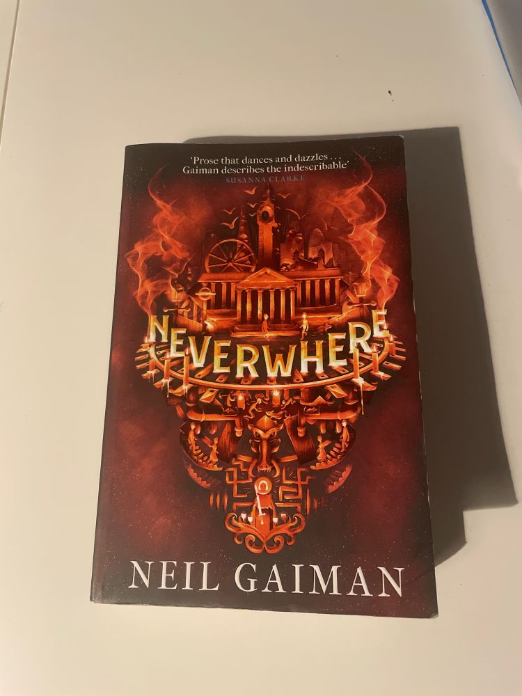 the book neverwhere, by Neil Gaiman