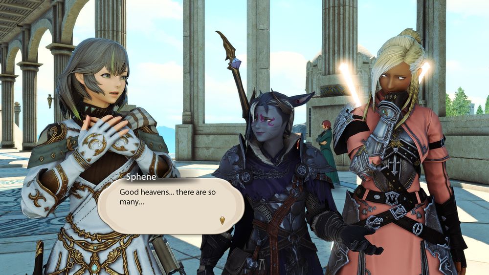 Sphene: "Good heavens... there are so many..."