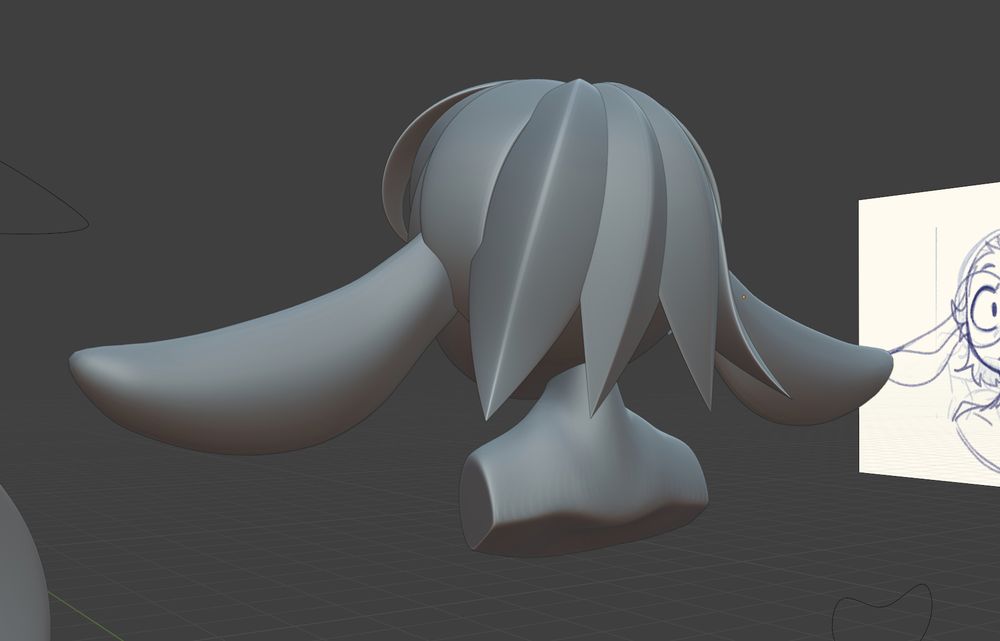 Various angle shots of my sculpt of Spaghetti the Goblin. 