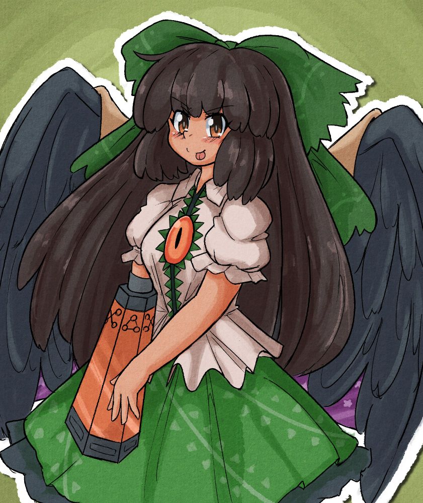 Utsuho "Okuu" Reiuji from Touhou Project