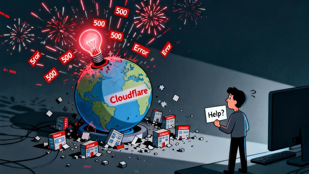 Cloudflare Outage Disrupts Major Websites and Services with Global 500 Errors