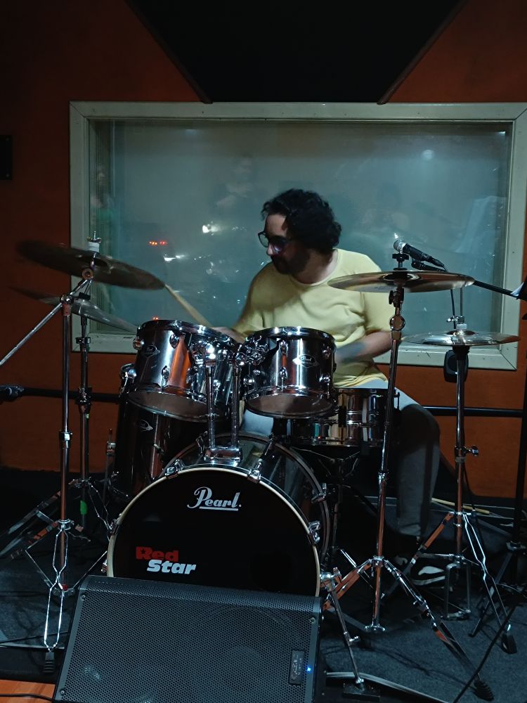 O melhor baterista que eu conheço, vulgo Bruno Souza.
