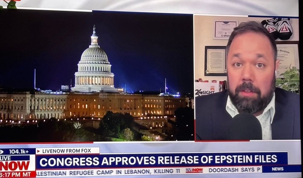 Awesome journalist Tom LoBianco appears on the only news station I can deal with.