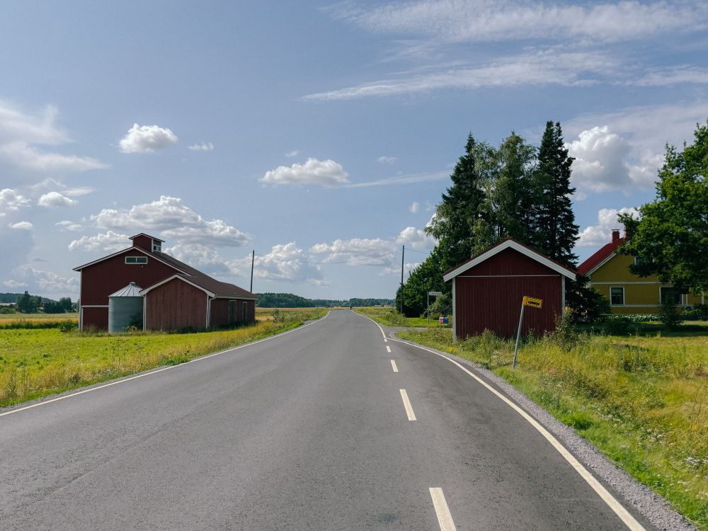 Eine leere Straße