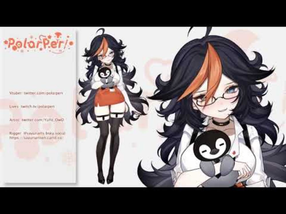 【 Vtuber Showcase 】‪PolarPeri 【 Live2D 】