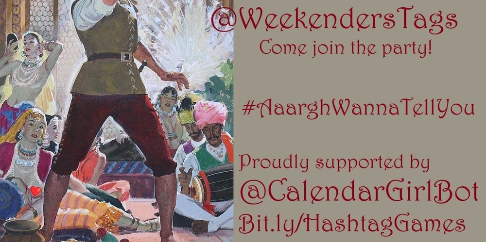 Artist Credit: @ClintK64.bsky.social for The #WeekendersTags Hashtag Game