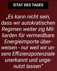Das Energiezitat zum 28. Mai 2025