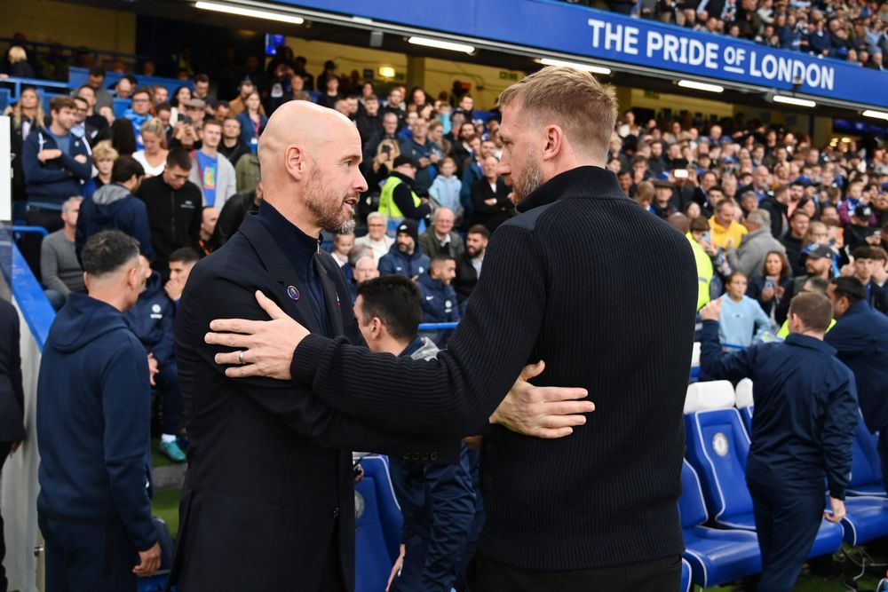 'Keep those private': Graham Potter responds when asked if he held talks to replace Erik ten Hag at Man Utd