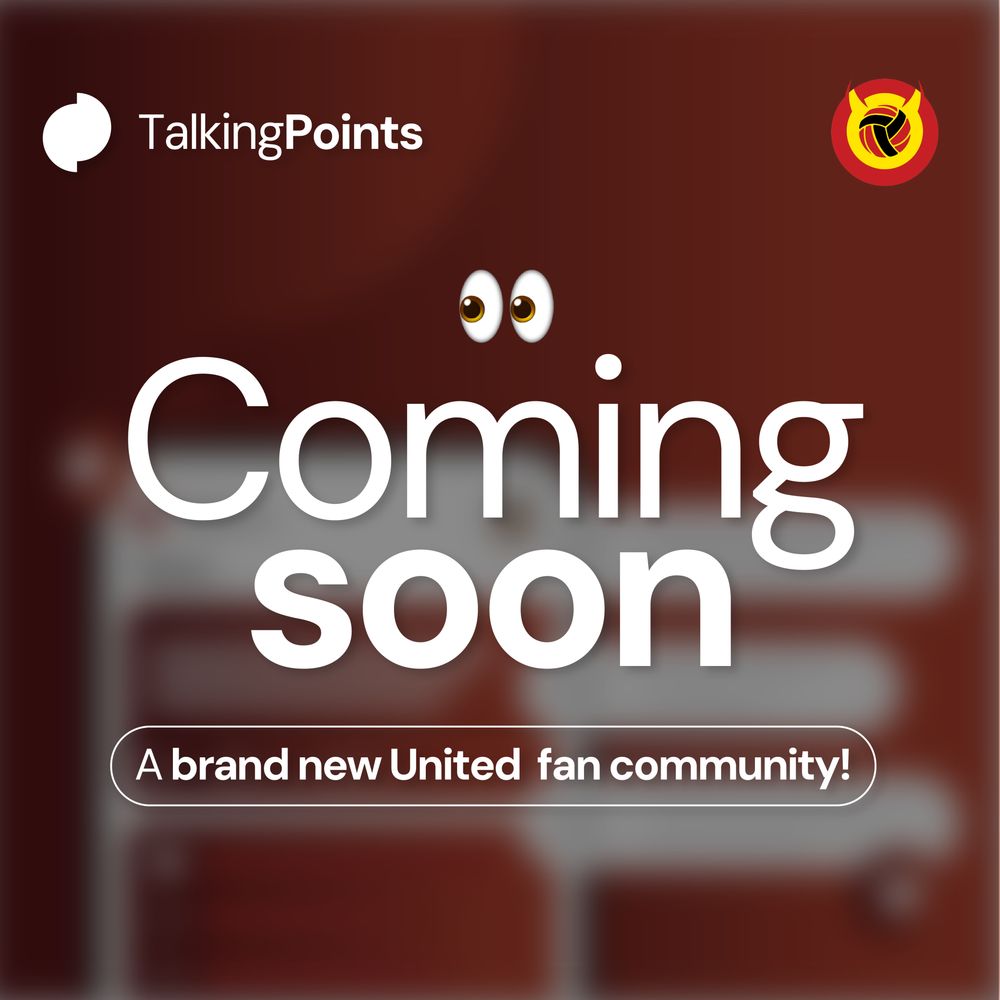 Image shows text about something new coming