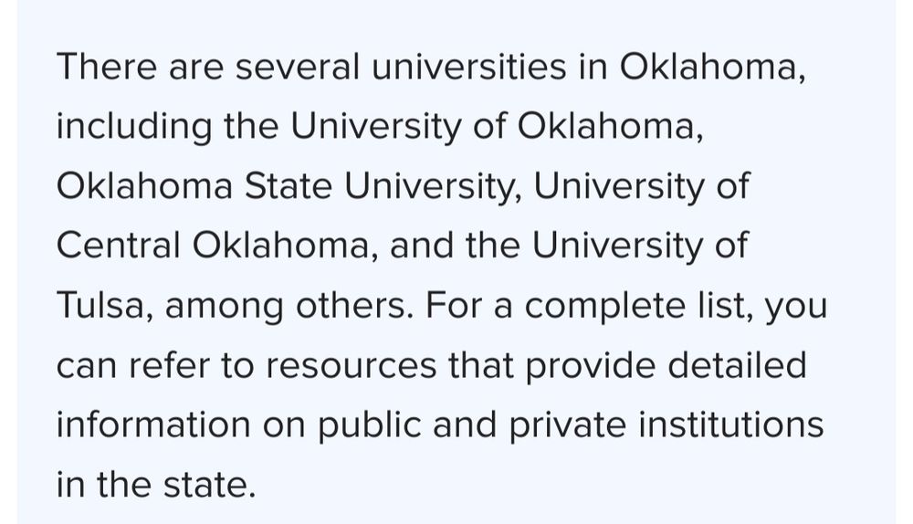 List of Oklahoma universities