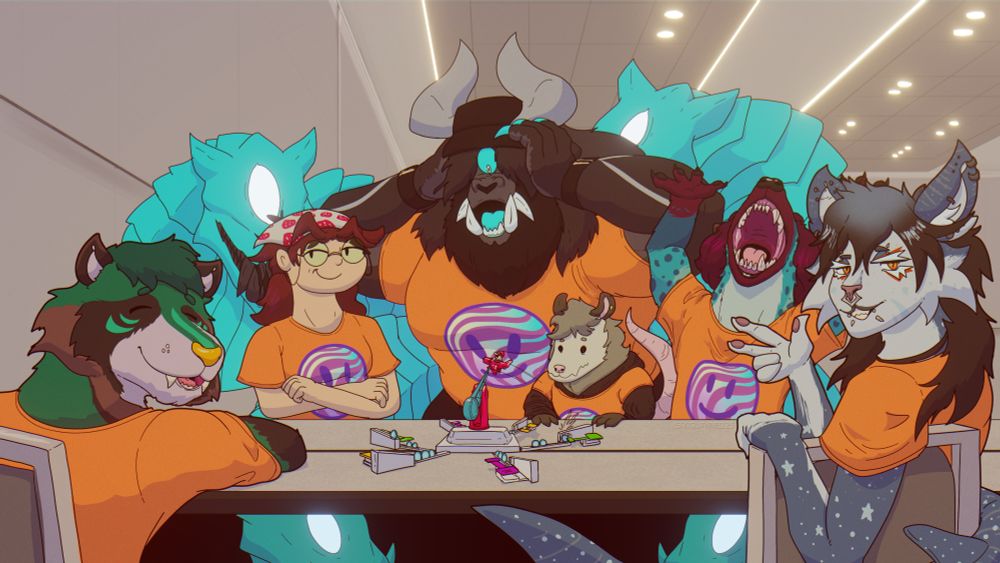 an intense six sona game of loopin louie in the CA lounge.