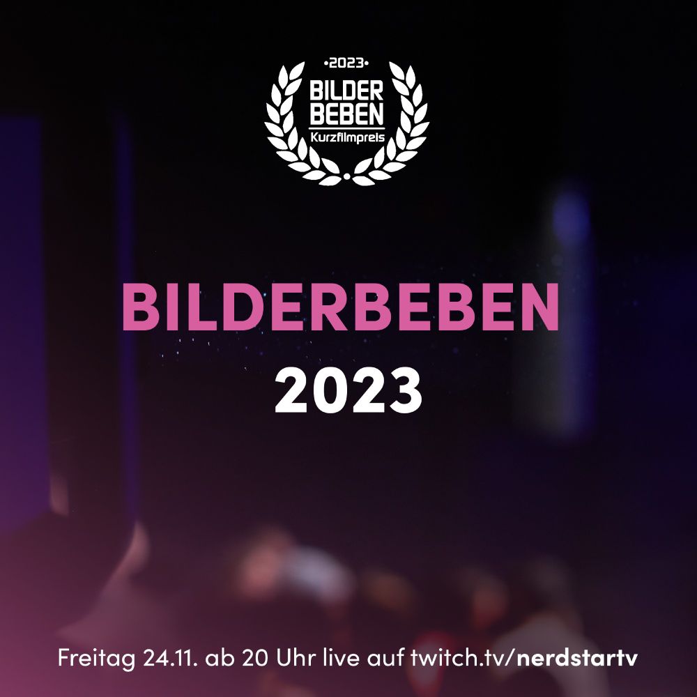 Eine Ankündigungsgrafik zum Bilderbebenfestifal am 24.11.2023
