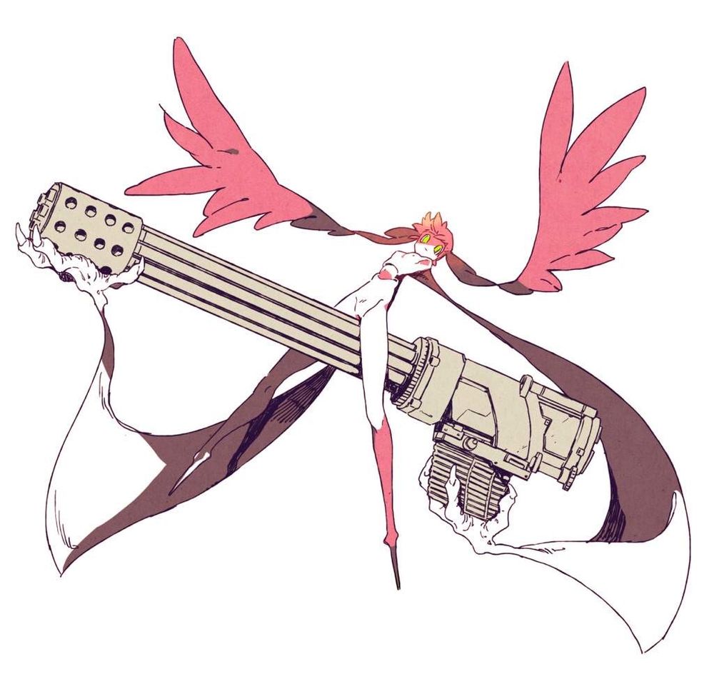 a dragon from shadow star narutaru (a show and manga that i do not recommend. )