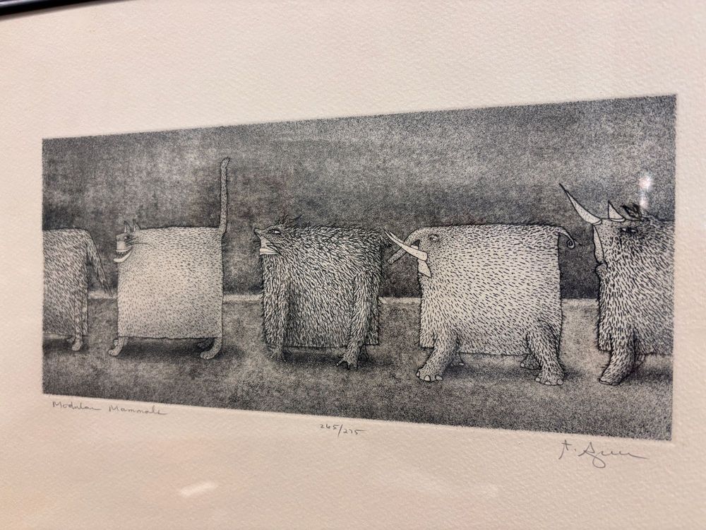 Absolute animal units sketch by Antonio Sequi or Sequi. 