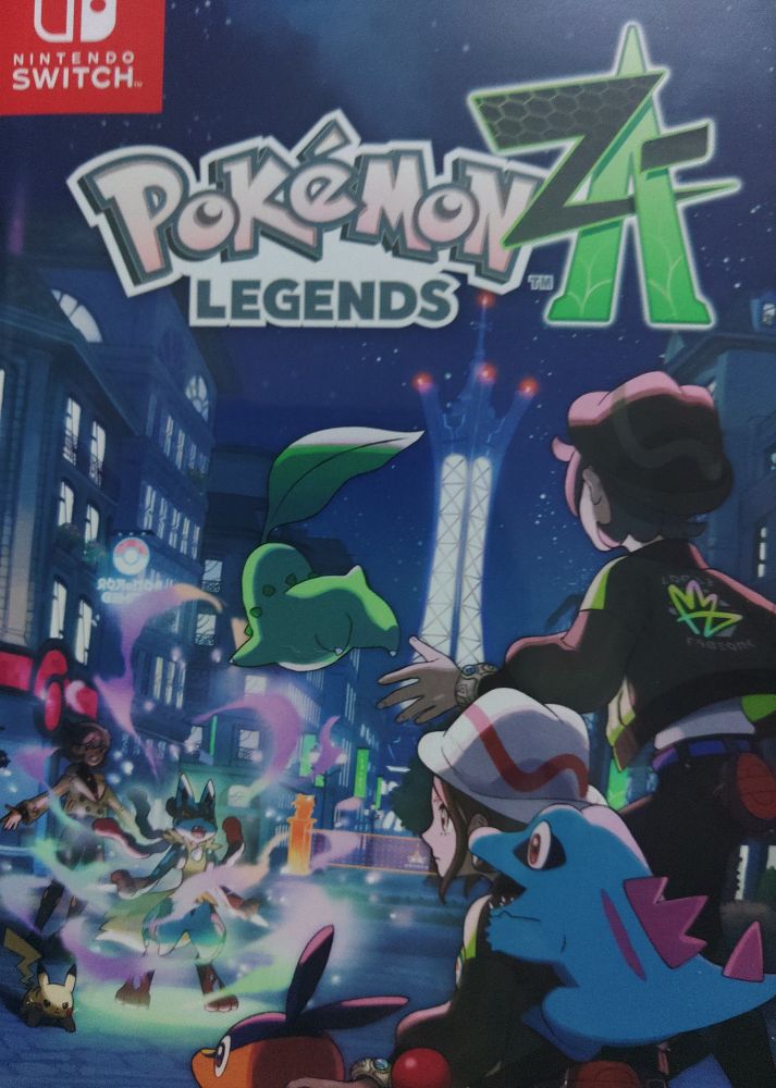 スイッチ版ポケモンZAのパッケージ