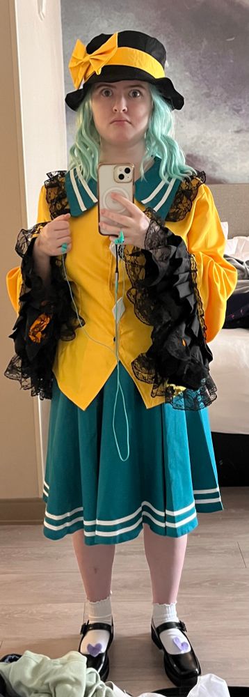 Me in a Koishi costume I got on Amazon for $50