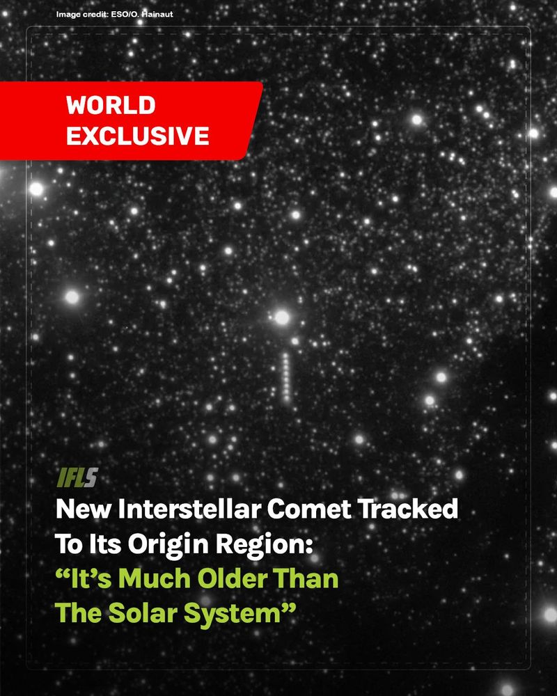 World Exclusive: New Interstellar Comet Tracked To Its Origin Region: “It’s Much Older Than The Solar System”
