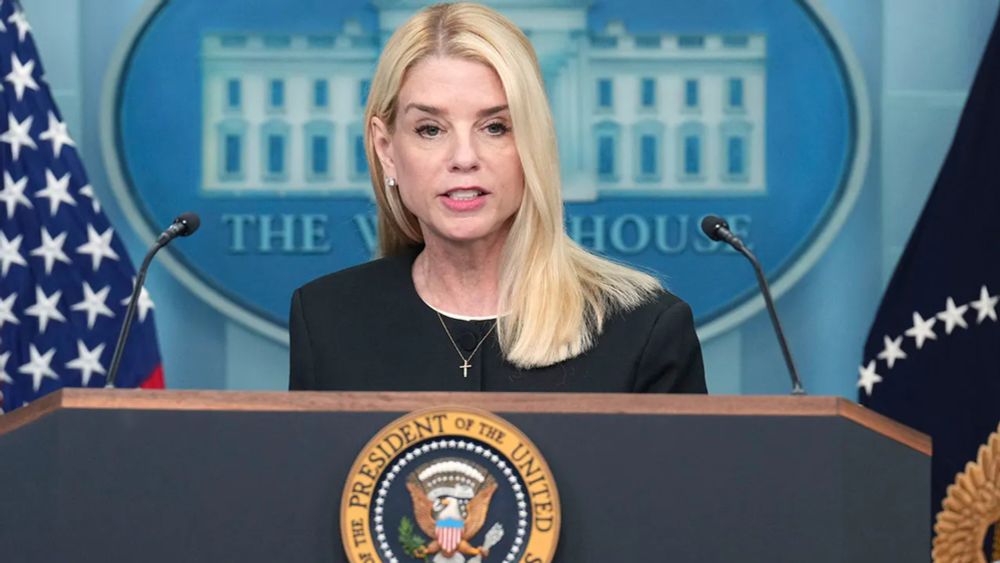 Bondi directed her staff to act on the criminal referral from Director of National Intelligence Tulsi Gabbard related to the alleged conspiracy to tie President Donald Trump to Russia, and the Departm...