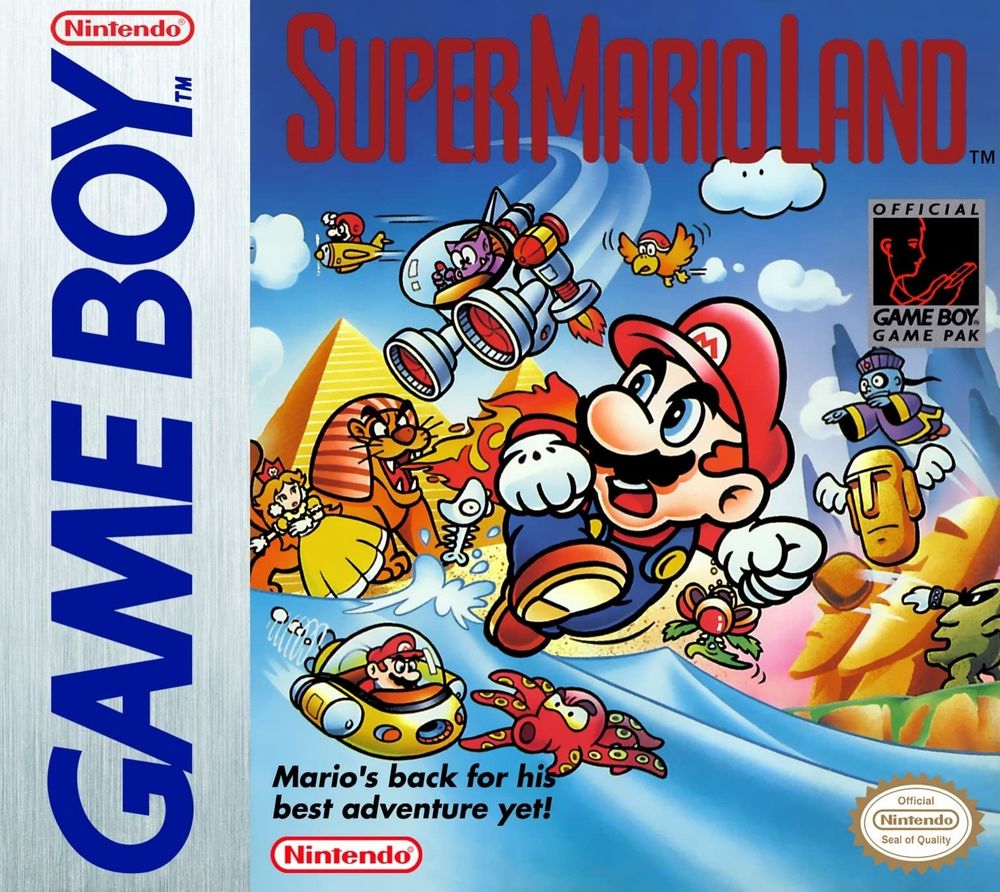 Original Box art for Super Mario Land on Game Boy