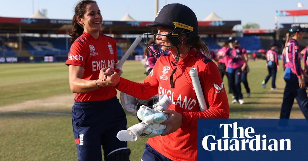 Women’s T20 World Cup: England thrash Scotland to go top of Group B