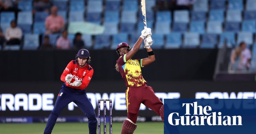 Women’s T20 World Cup: England crash out after West Indies defeat