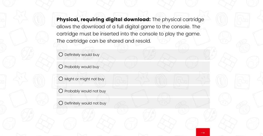 Nintendo has released a new survey designed to identify player feedback on Switch 2’s controversial game-key cards, which have proved unpopular with some consumers.