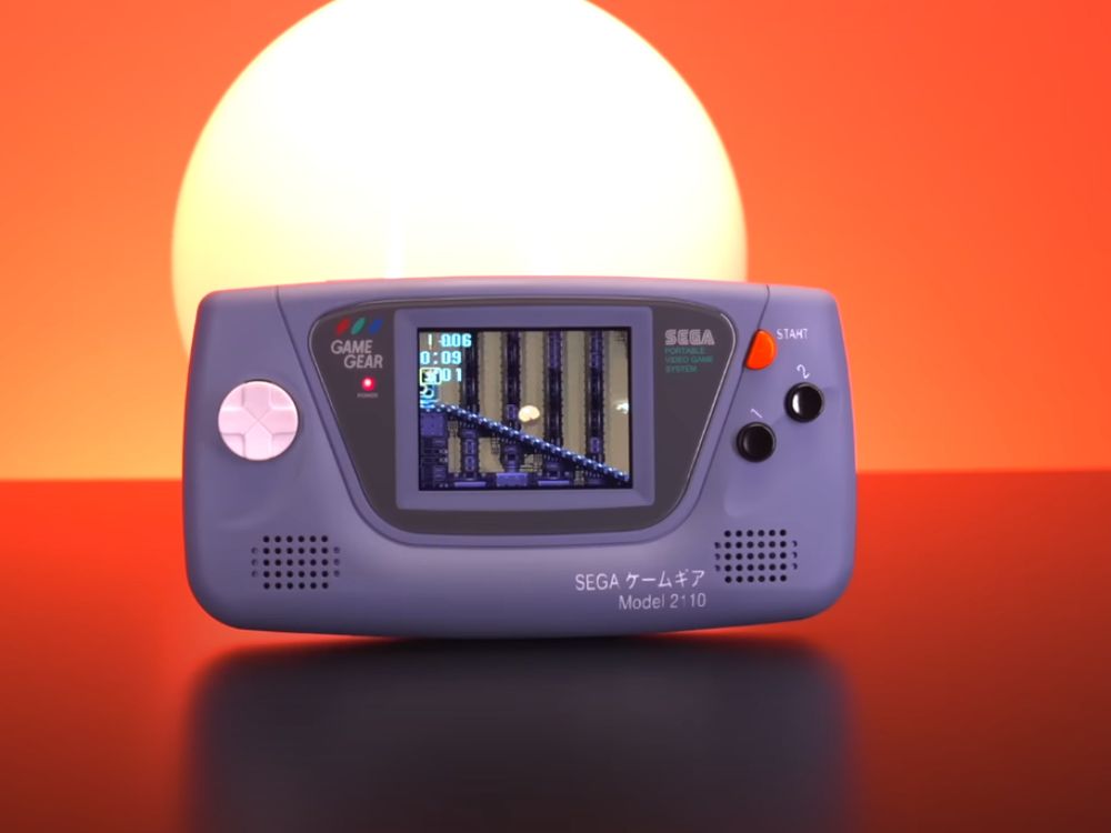YouTube modder Macho Nacho Productions overhauls SEGA Game Gear with an HD IPS screen and USB-C charging.