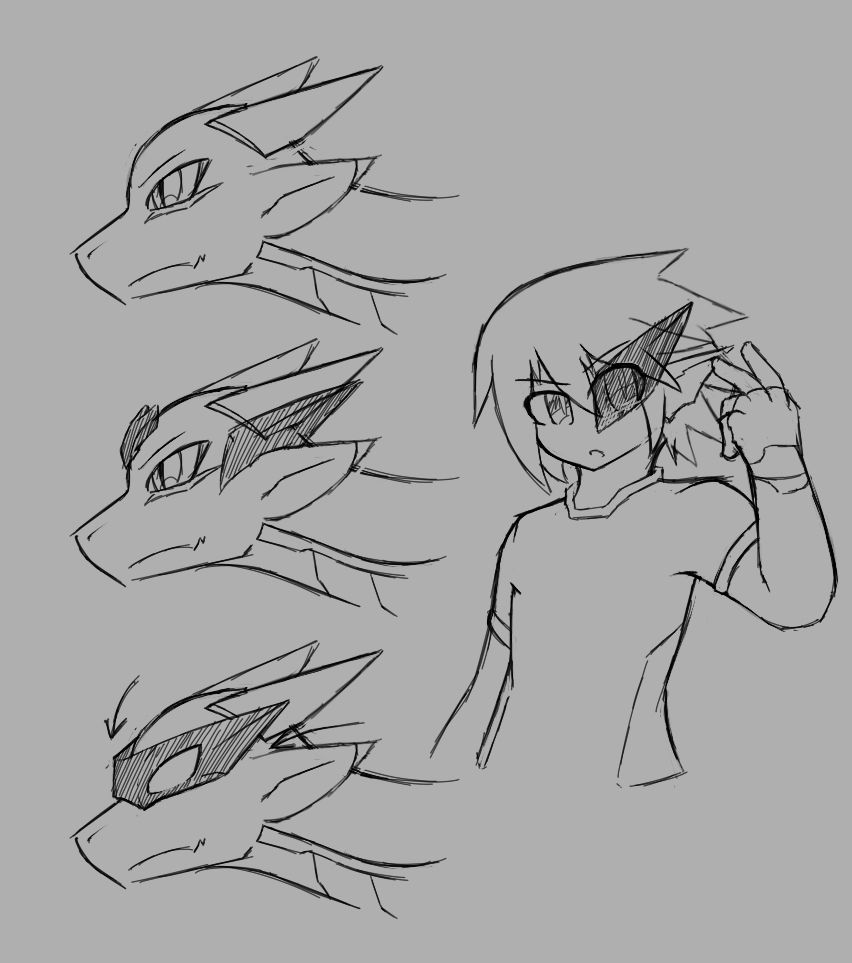 The visor also is present on his proxy disguise, but only half of it. It can provide data readouts and other supportive features when active