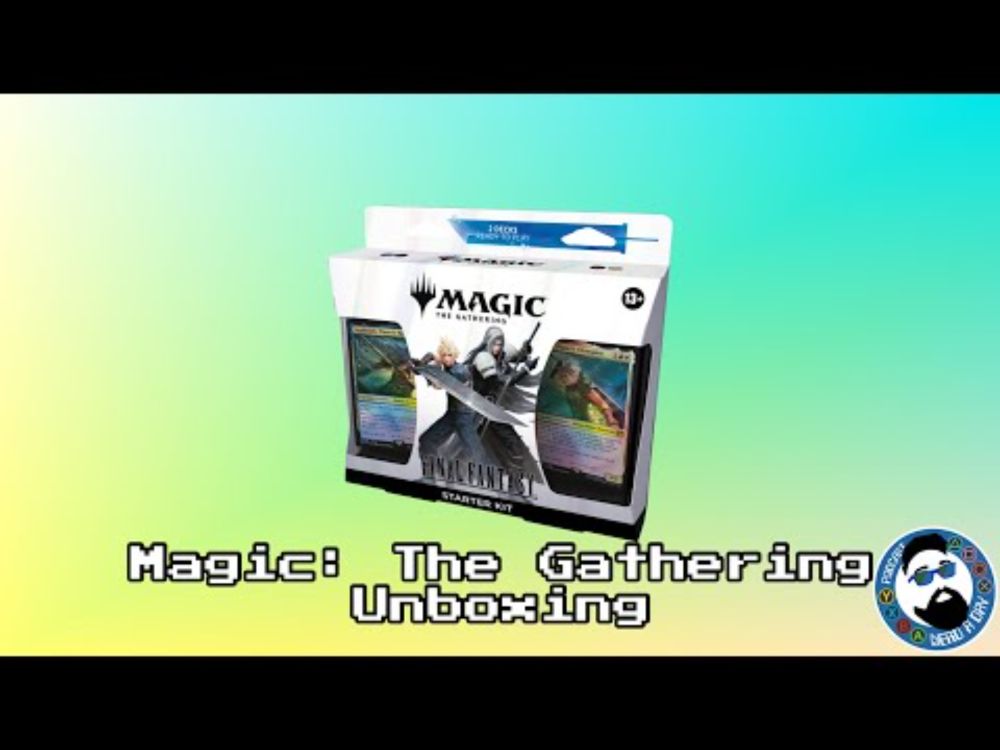 Magic The Gathering Final Fantasy Starter Kit - Nerd a Day Unboxes