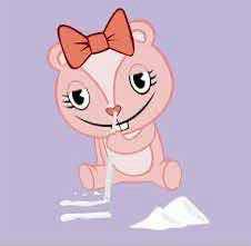 Giggles from Happy Tree Friends (HTF) doing Cocaine.
