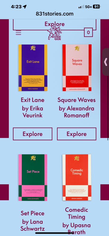 Weird blocky covers that look more like manuals for an obsolete programming language than romance novels