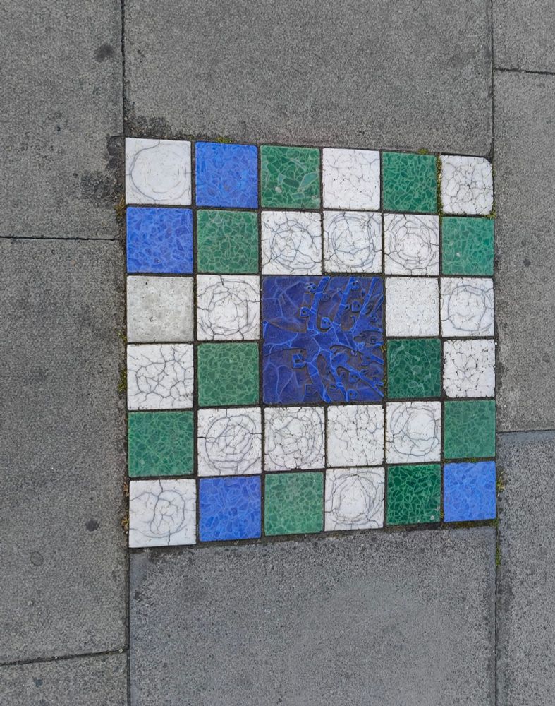 Willesden pavement mosaic