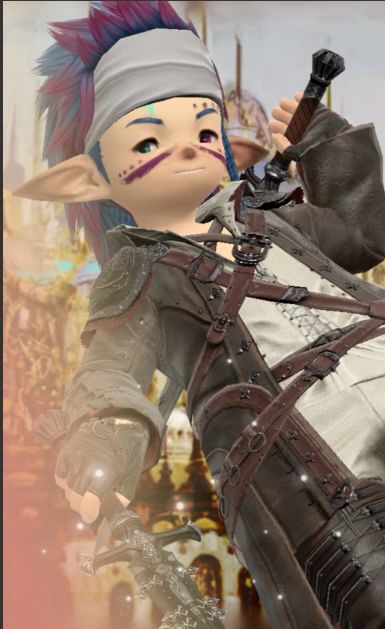 Aedyn in his viper glam