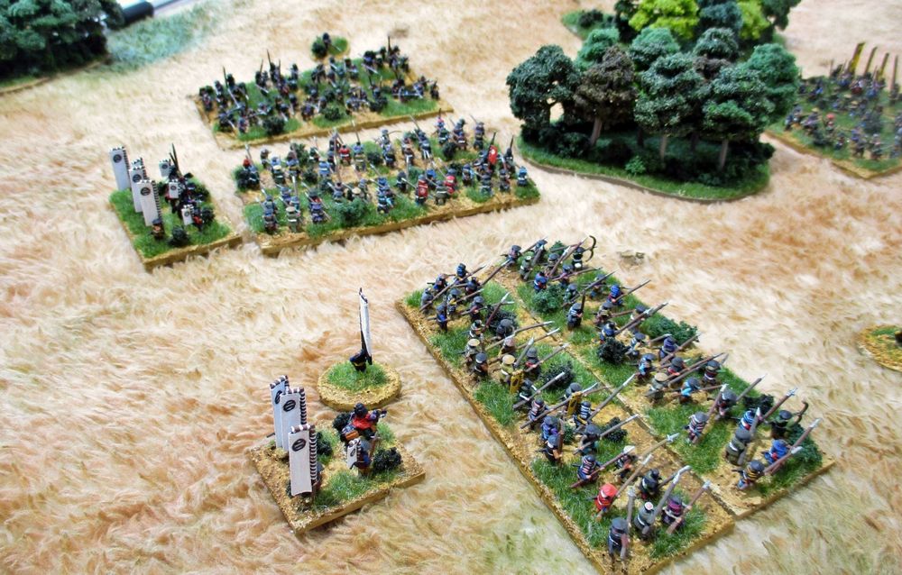 Nobunaga's left is in trouble.