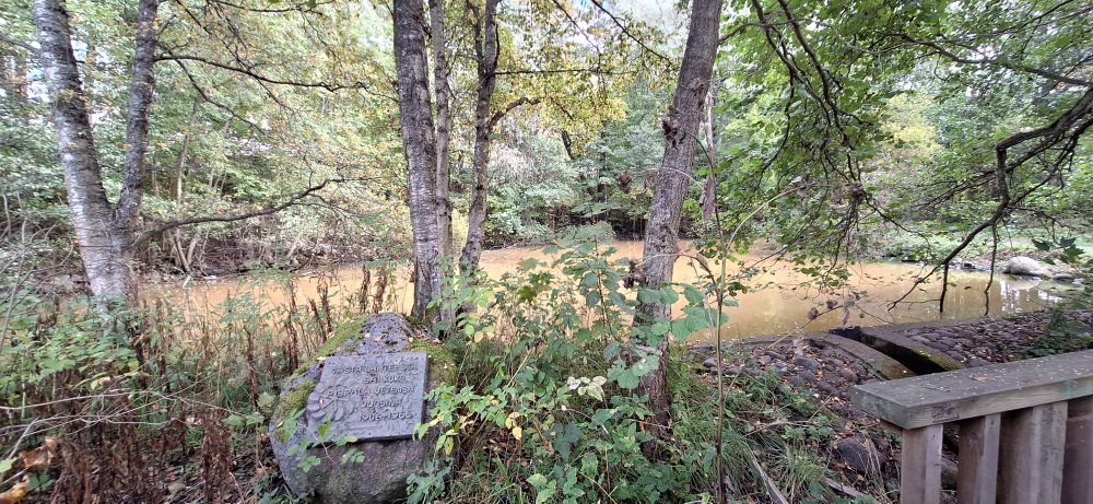 The Tammelanlähde spring near the Pyykkimettä Park