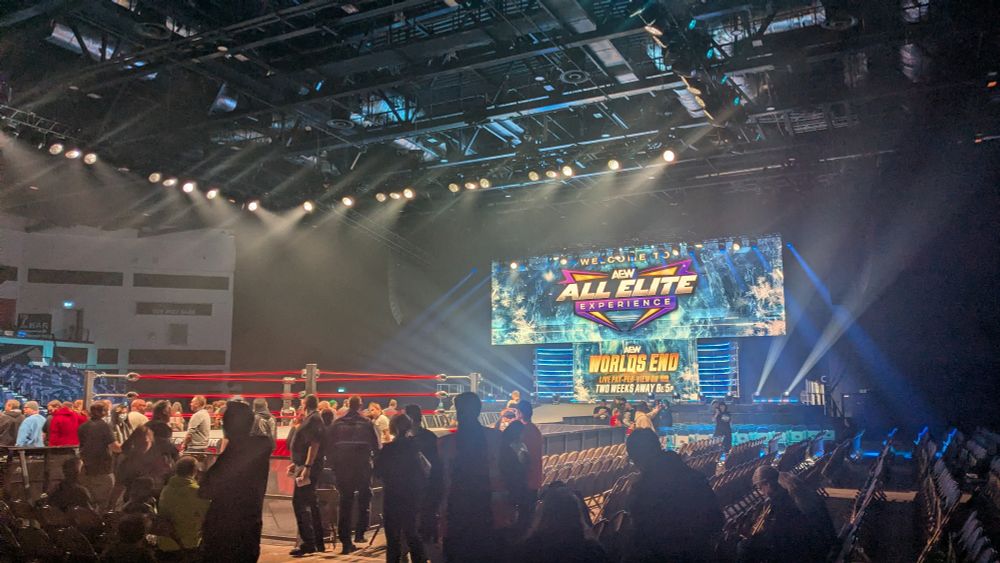 Tonight's AEW setup!