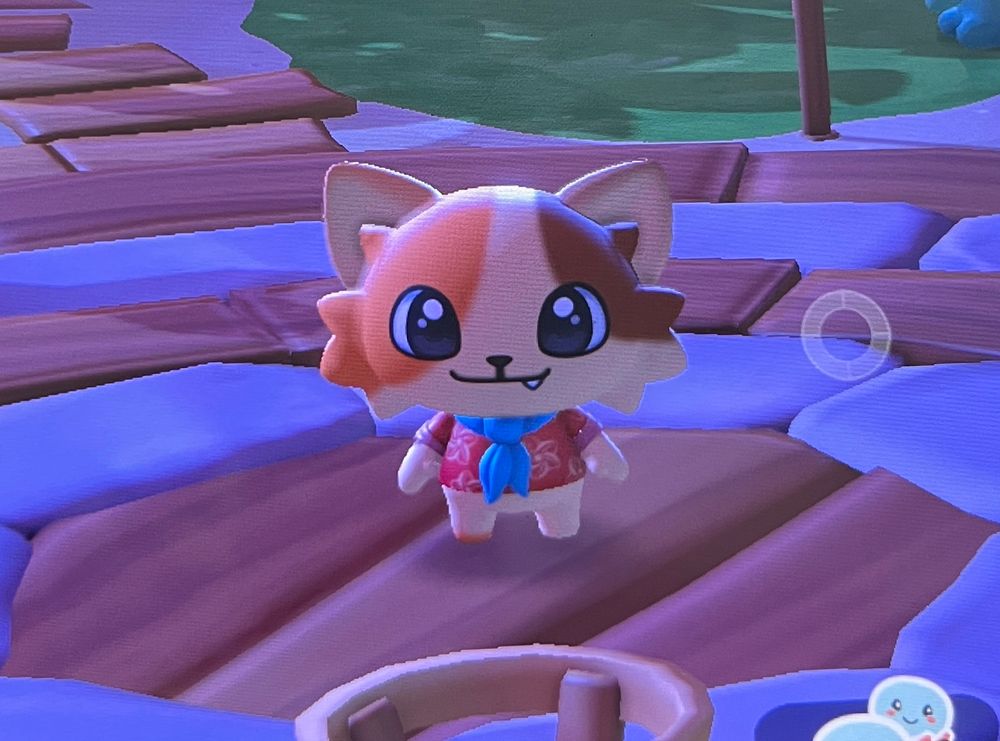 My character on Hello Kitty Island Adventure 