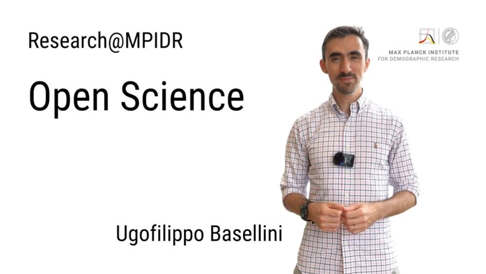 Research@MPIDR - Open Science Ugofilippo Basellini