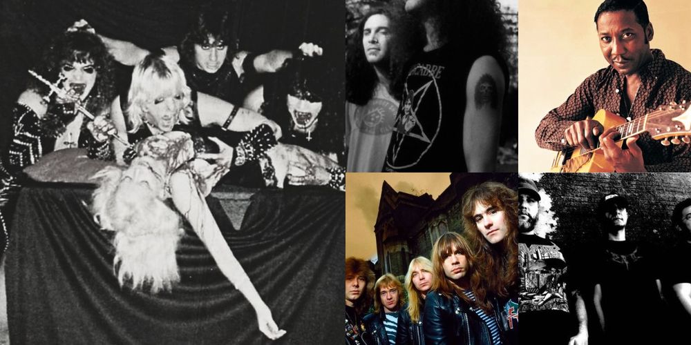 Slayer Brutal Truth Iron Maiden Muddy Waters Facada